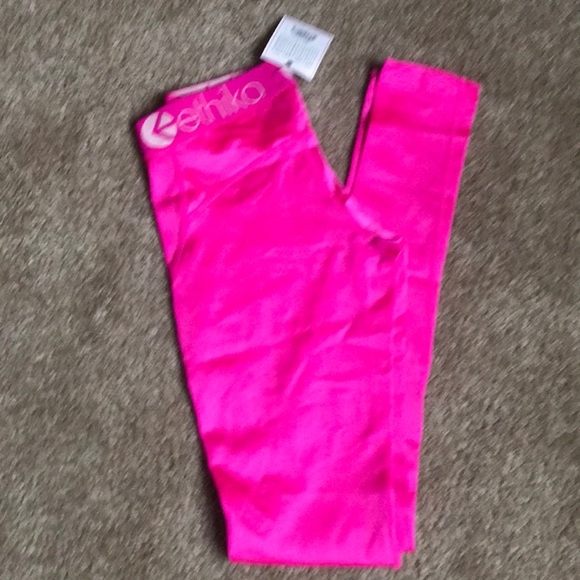 Ethika Tights Leggings In Neon Pink 
